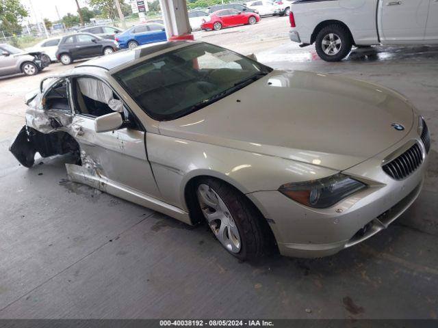  Salvage BMW 6 Series