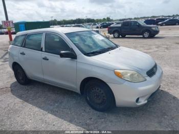  Salvage Toyota Matrix