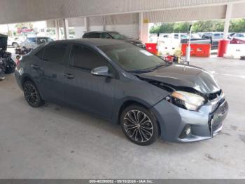  Salvage Toyota Corolla