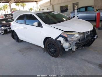  Salvage Toyota Corolla