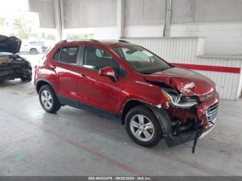  Salvage Chevrolet Trax