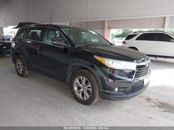  Salvage Toyota Highlander