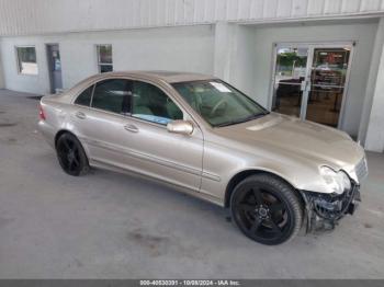  Salvage Mercedes-Benz C-Class