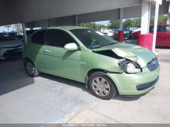  Salvage Hyundai ACCENT