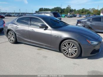  Salvage Maserati Ghibli