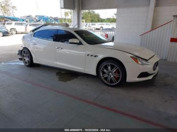  Salvage Maserati Quattroporte