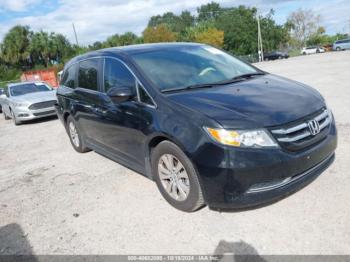  Salvage Honda Odyssey