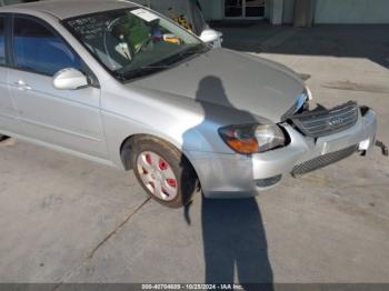  Salvage Kia Spectra