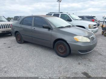  Salvage Toyota Corolla