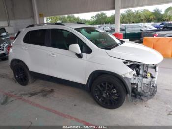  Salvage Chevrolet Trax