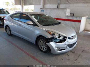  Salvage Hyundai ELANTRA