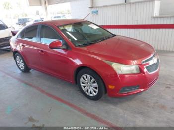  Salvage Chevrolet Cruze