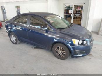  Salvage Chevrolet Sonic