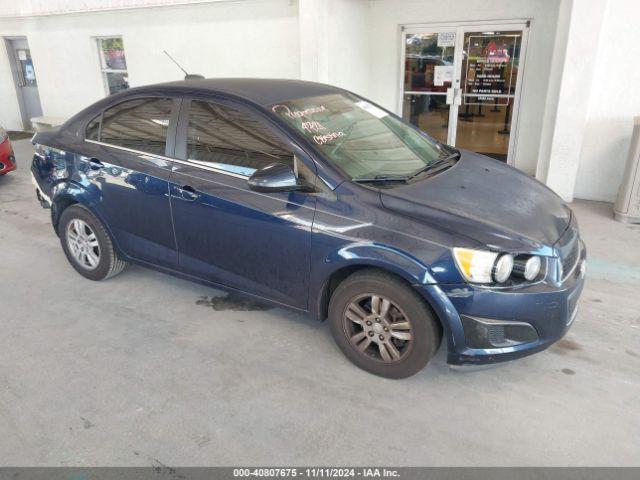  Salvage Chevrolet Sonic