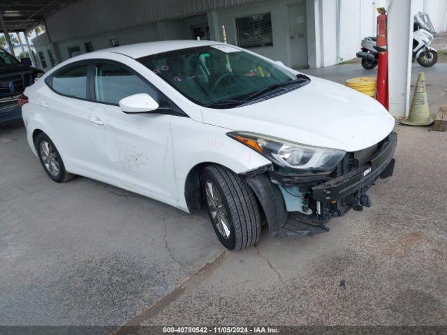  Salvage Hyundai ELANTRA