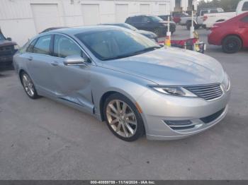  Salvage Lincoln MKZ