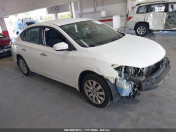  Salvage Nissan Sentra