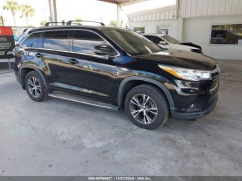  Salvage Toyota Highlander