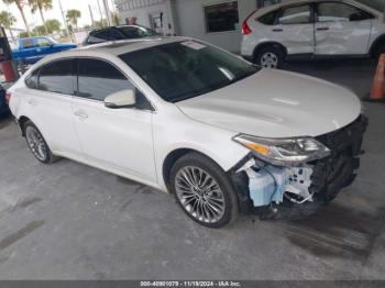  Salvage Toyota Avalon