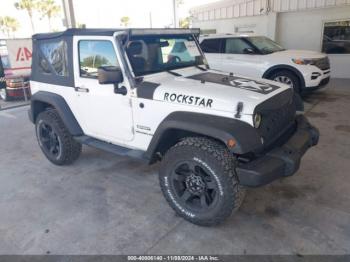  Salvage Jeep Wrangler