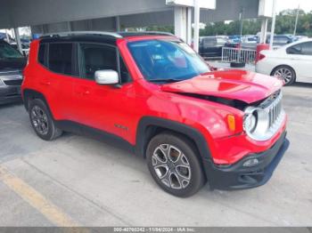  Salvage Jeep Renegade