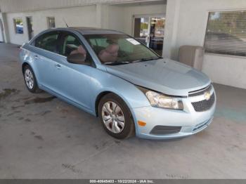  Salvage Chevrolet Cruze