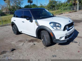  Salvage MINI Cooper S Countryman