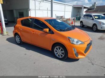  Salvage Toyota Prius c