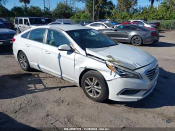  Salvage Hyundai SONATA