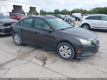  Salvage Chevrolet Cruze