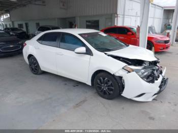  Salvage Toyota Corolla