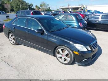  Salvage Mercedes-Benz E-Class