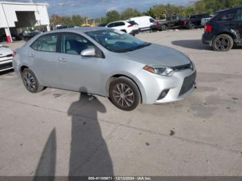  Salvage Toyota Corolla