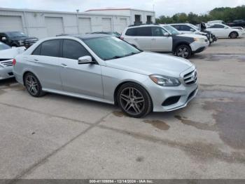  Salvage Mercedes-Benz E-Class