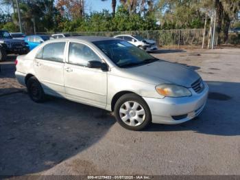  Salvage Toyota Corolla