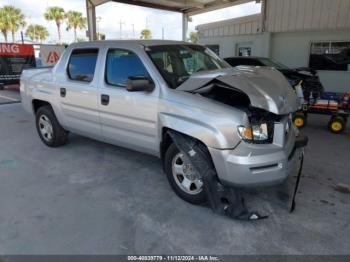  Salvage Honda Ridgeline