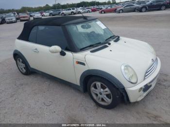  Salvage MINI Cooper