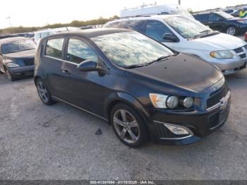  Salvage Chevrolet Sonic