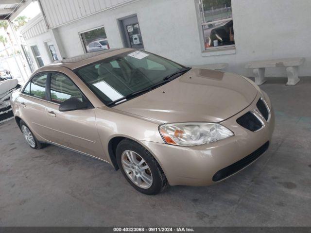  Salvage Pontiac G6