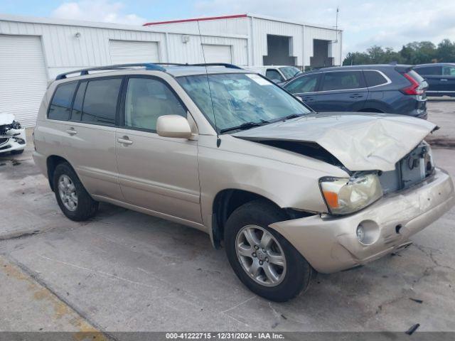  Salvage Toyota Highlander