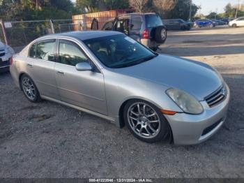  Salvage INFINITI G35