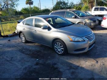  Salvage Nissan Sentra