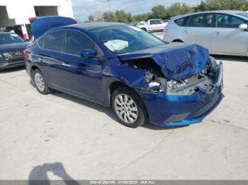  Salvage Nissan Sentra