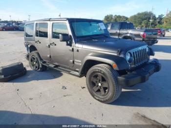  Salvage Jeep Wrangler