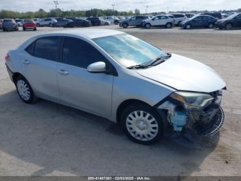  Salvage Toyota Corolla