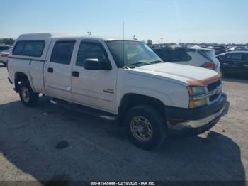  Salvage Chevrolet Silverado 2500