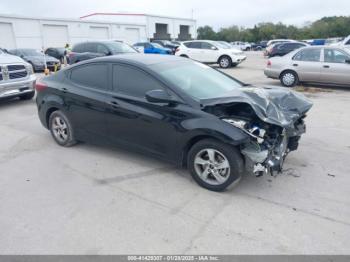  Salvage Hyundai ELANTRA