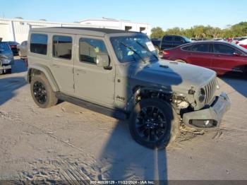  Salvage Jeep Wrangler