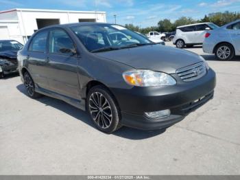  Salvage Toyota Corolla