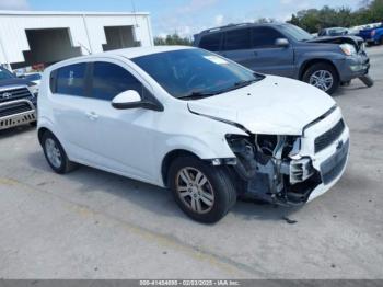  Salvage Chevrolet Sonic